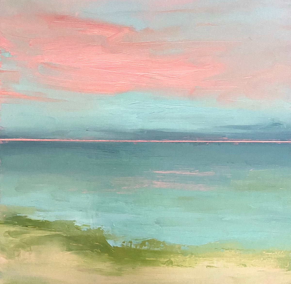 The Pink glow